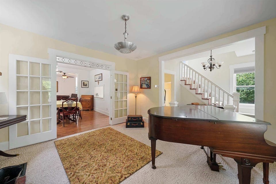 Enjoy timeless, elegant decor & ample space throughout this charming home