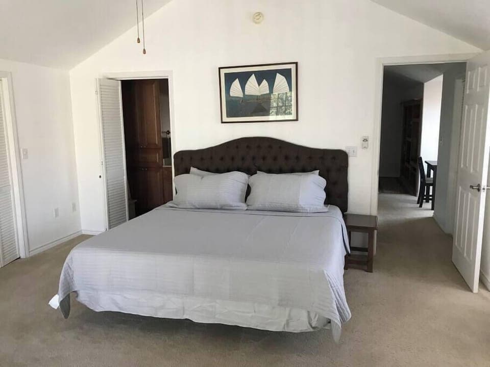 Comfortable bedroom interior.