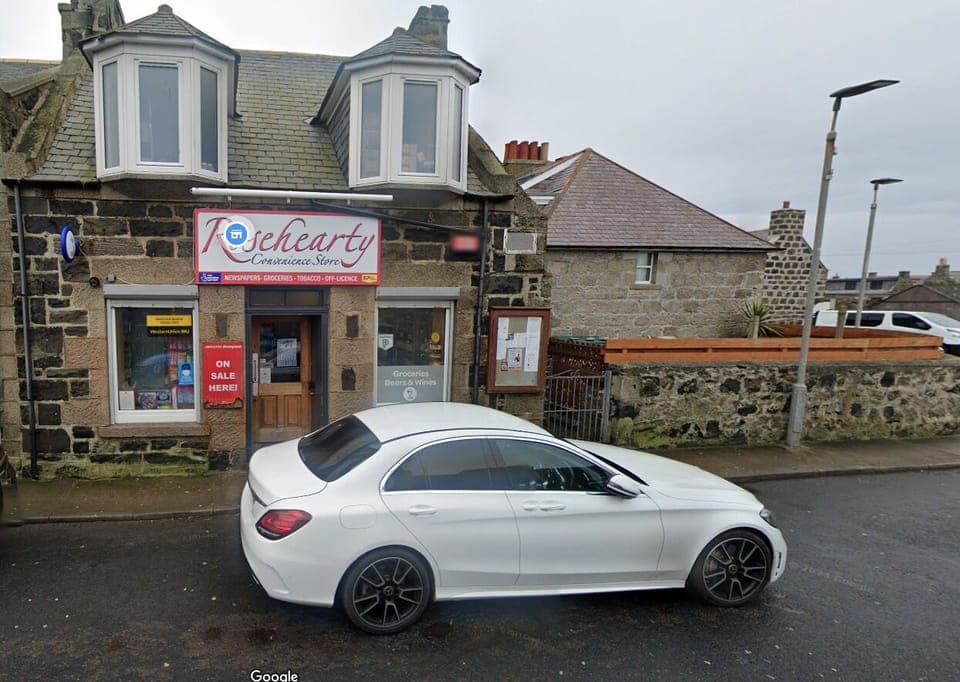 The local convenience store (only 50 yards from cottage) 