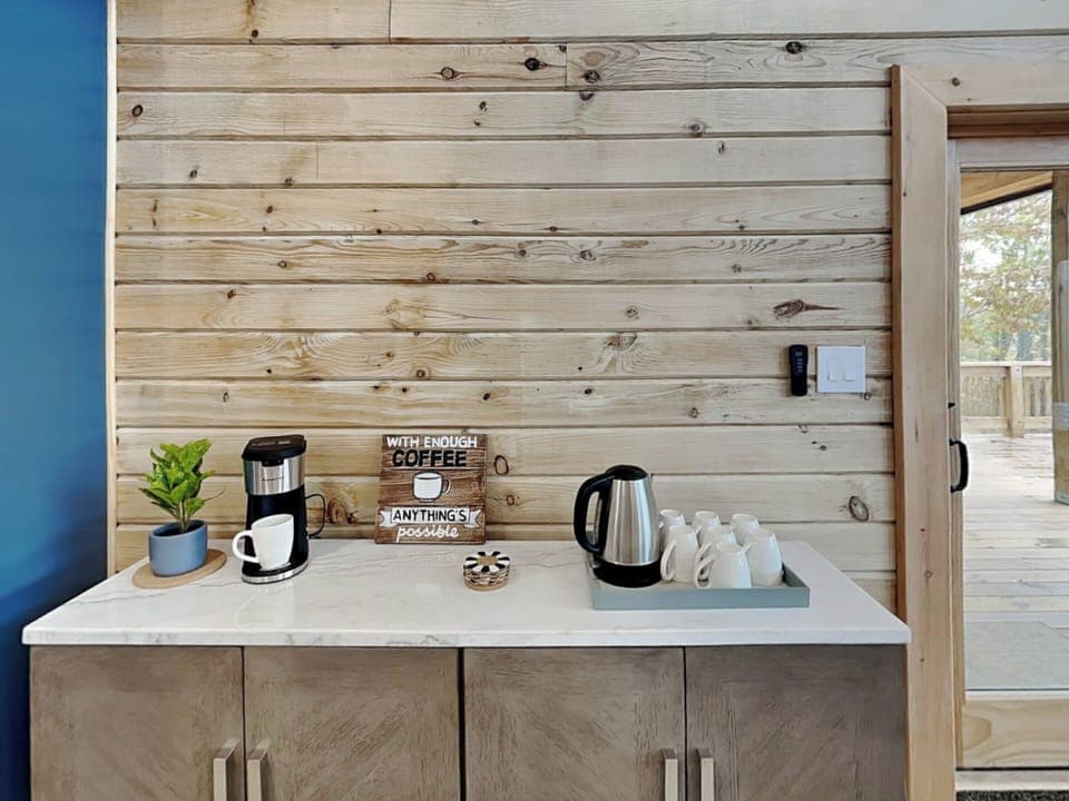 Coffee Bar Ready For Your Morning Cup!
