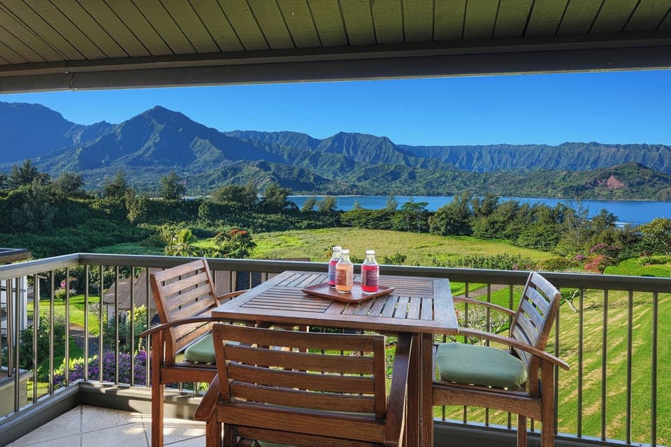 Ocean Views from your Lanai! – Enjoy breathtaking ocean and mountain views while dining or lounging outdoors.
