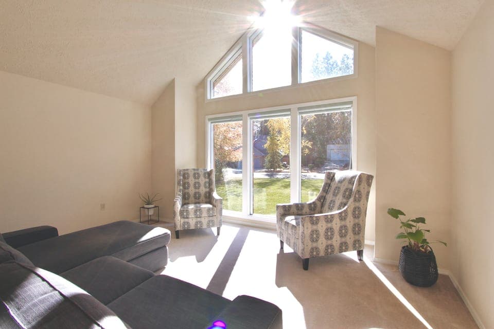 2nd Living room that can double as additional workspace/office