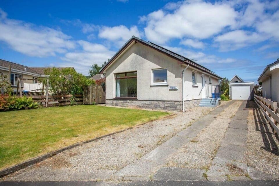 Front of house with off road parking