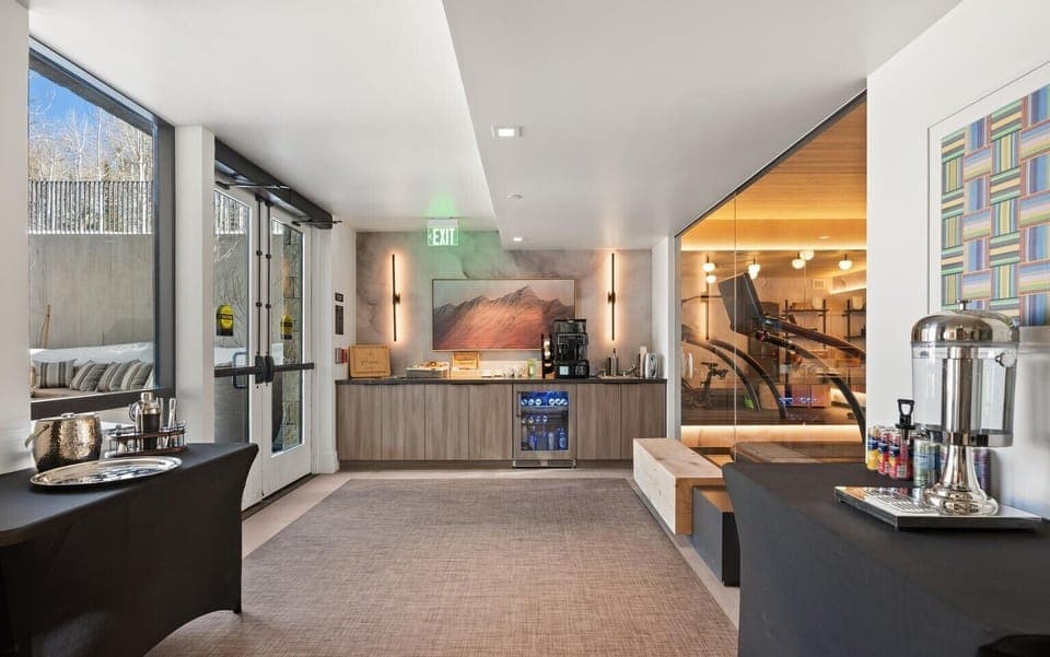 Aura lounge area