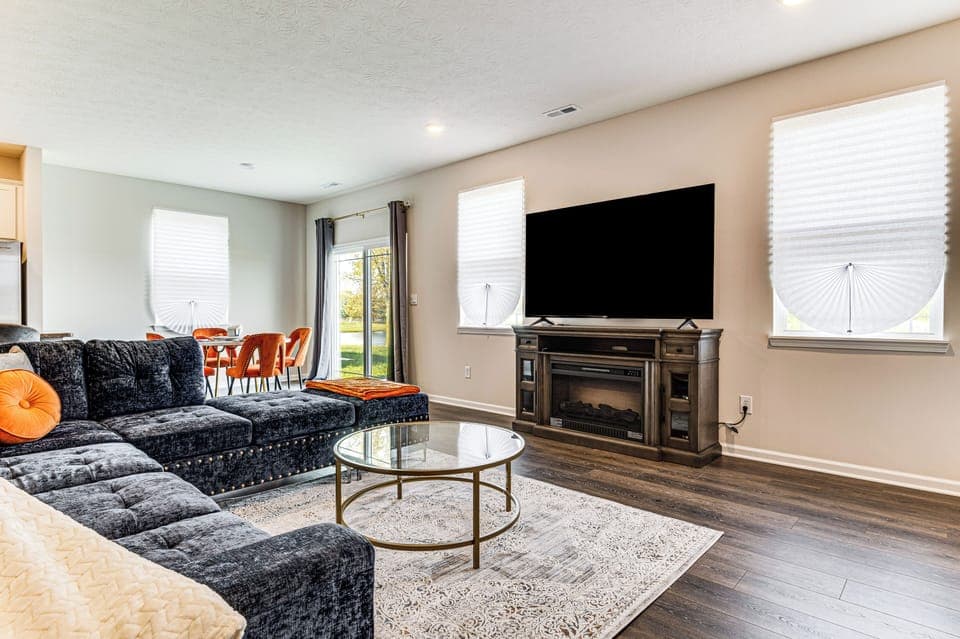 McCordsville Vacation Rental | 3BR | 2BA | 1,809 Sq Ft | 1 Step Required