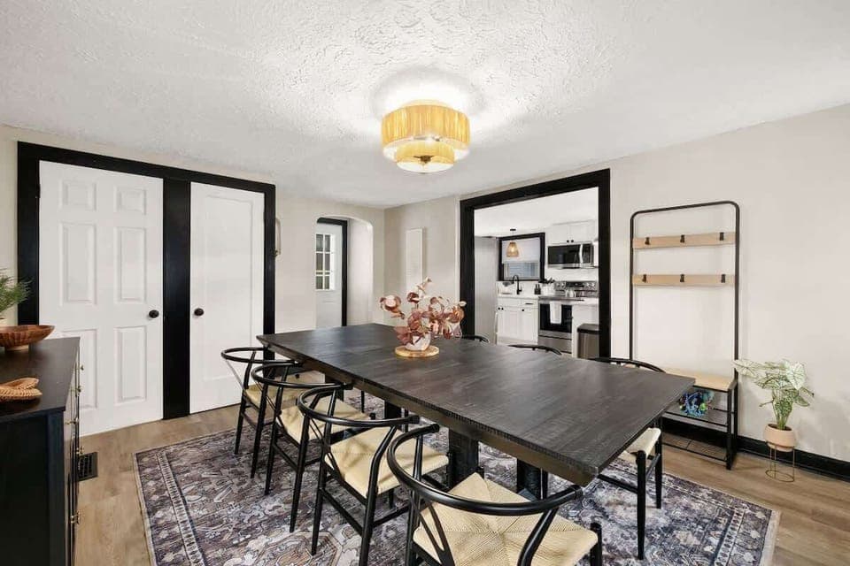 A sophisticated space, perfect for hosting dinner parties and creating lasting memories.  ✨