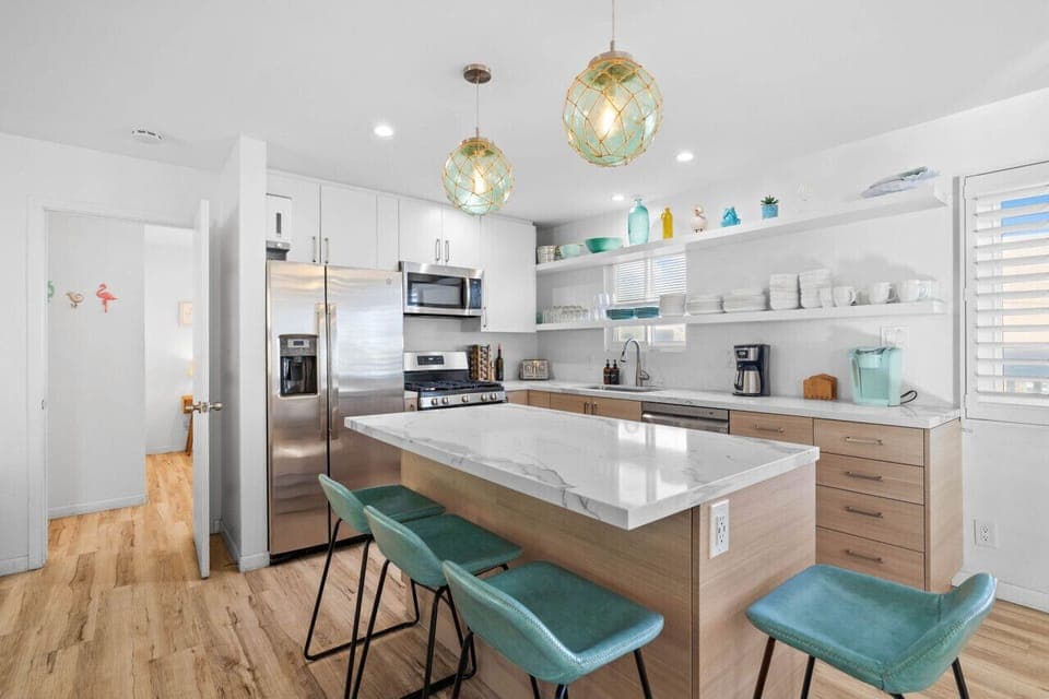 Where every meal becomes a memory in this beautifully designed kitchen space. Book us now!