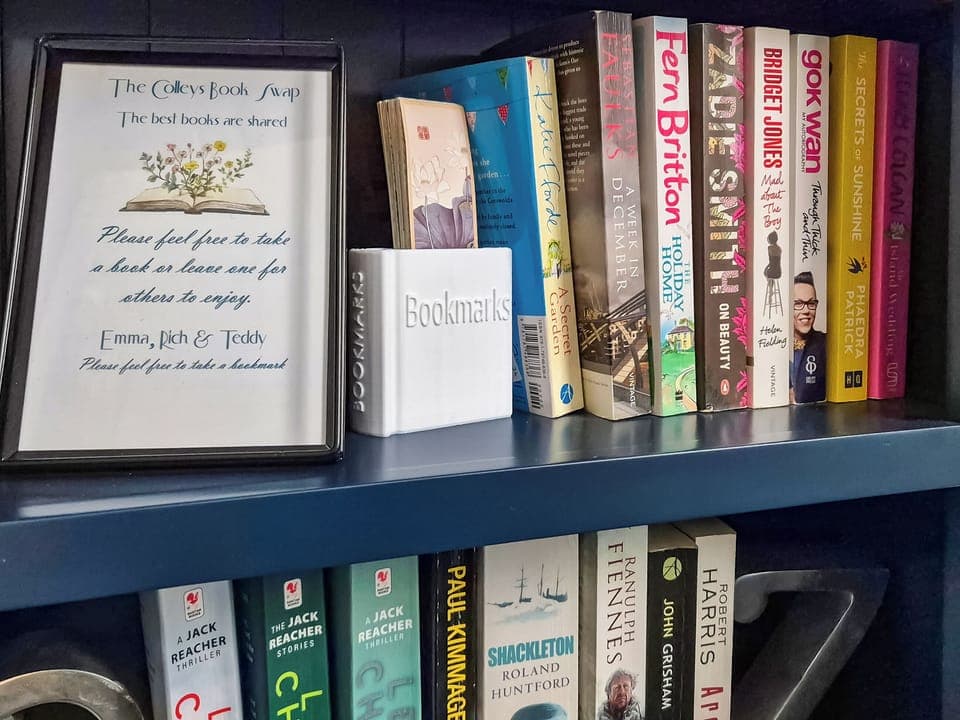 Book Swap | The Colleys, Lechlade, The Cotswolds