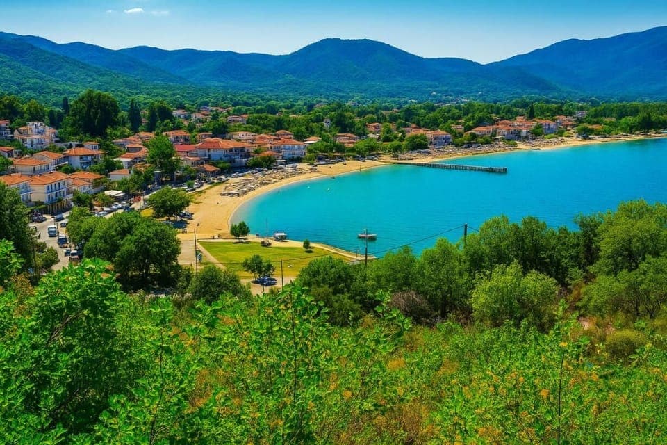  Just 200m from the pristine shores of Olympiada – your summer starts here.