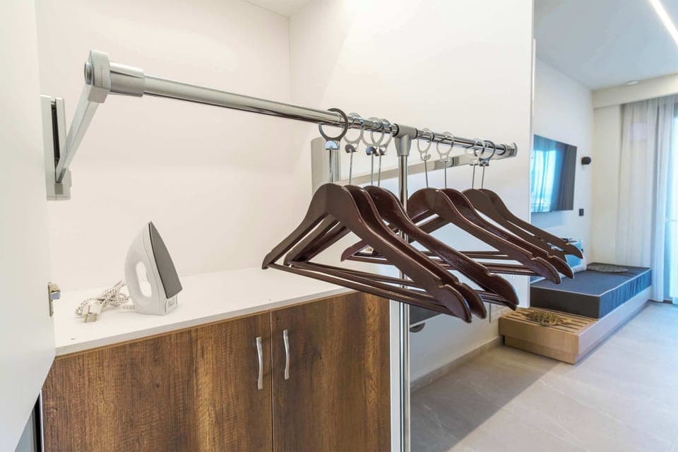  Ample closet space to unpack and feel at home.