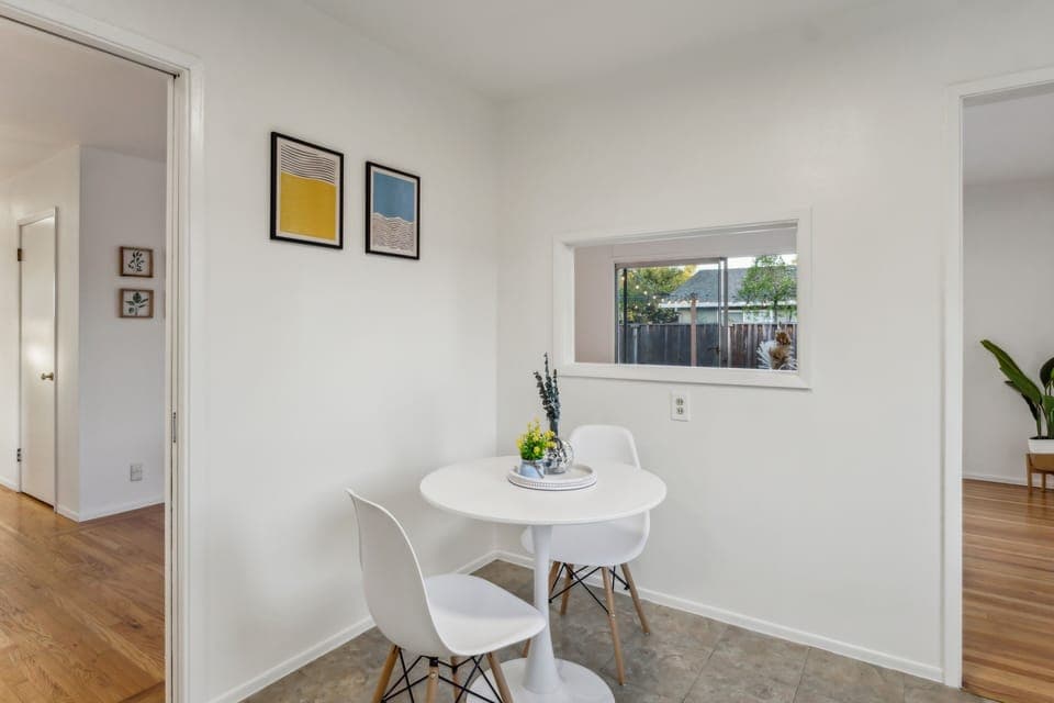 Building, Dining Room, Dining Table, Furniture, Indoors