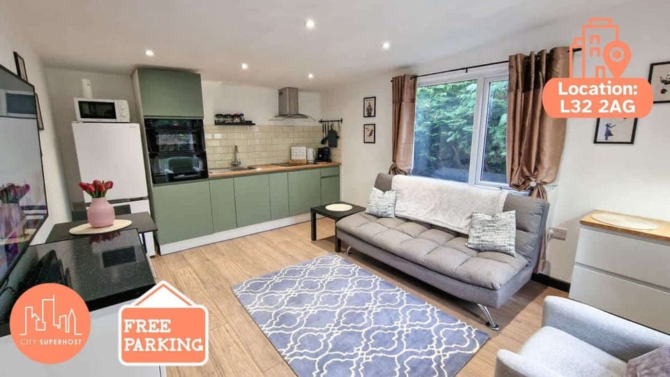 Kick back and relax in our comfy living room, ideal for movie nights or catching up with friends.