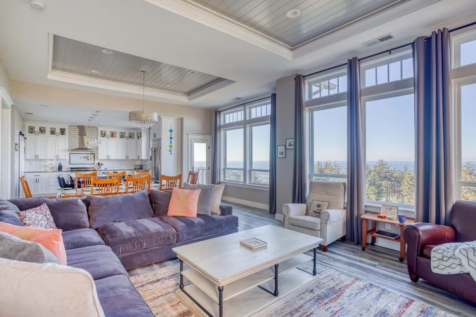 Living Room with Ocean View