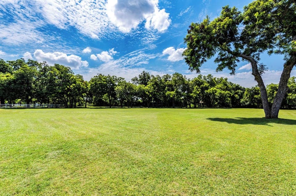 Imagine our outdoor events in this vast plain grassy backyard !!