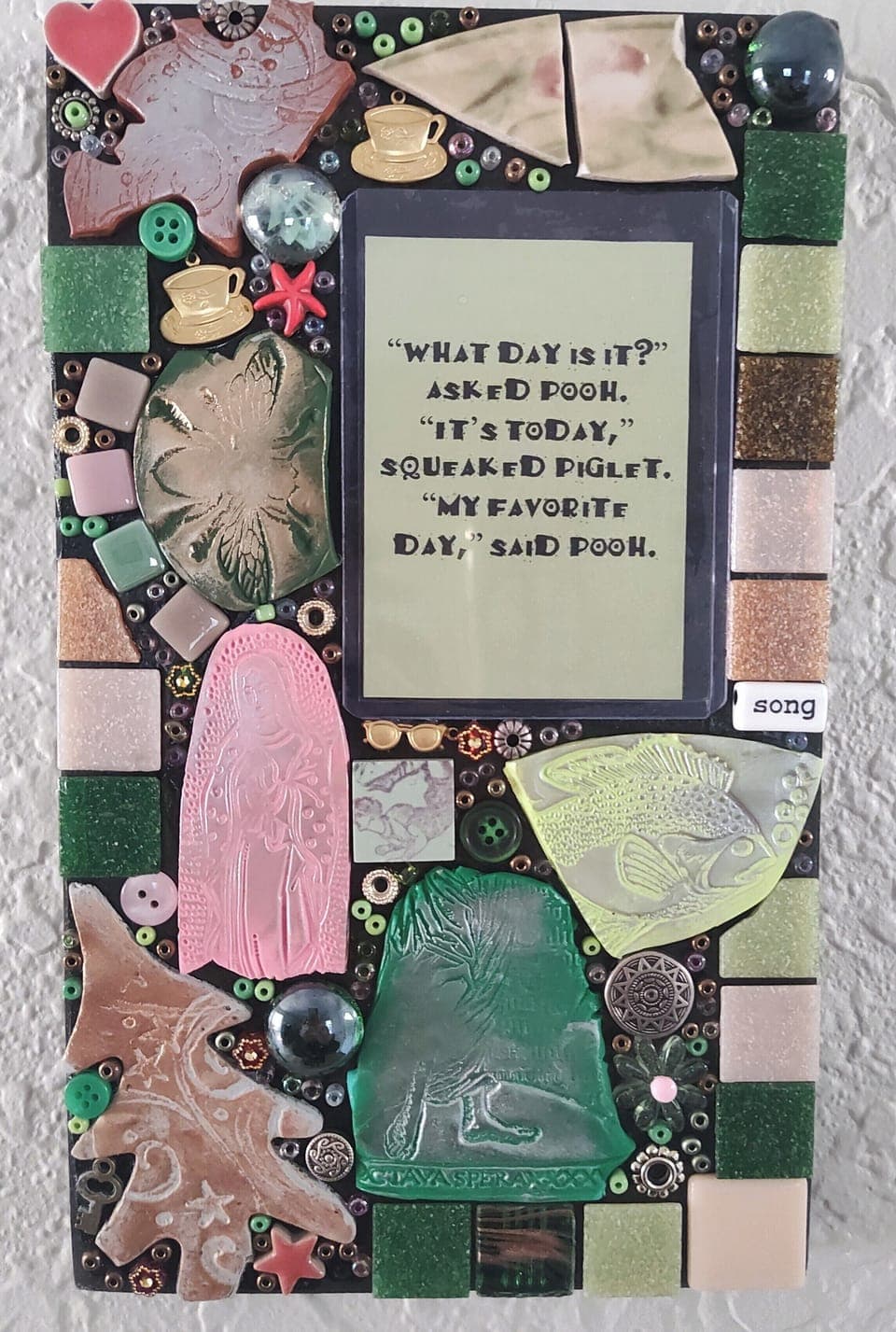 Bunk Beds with fun moutain graphic wall mural.  