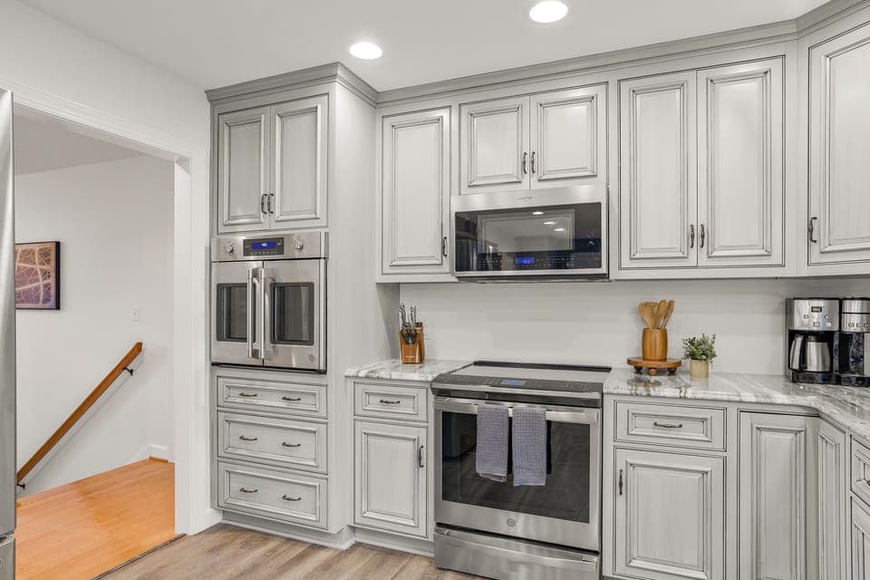 Kitchen appliances.