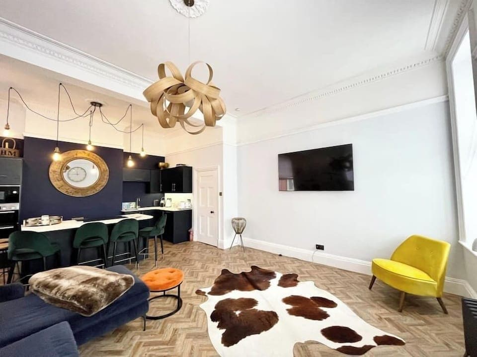 Living Area with Smart TV