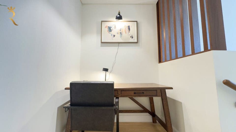 A beautiful blend of function and design, our study table is ideal for catching up on work or planning your next adventure