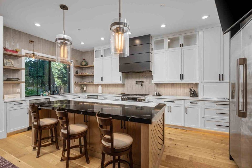 An expansive kitchen perfect for preparing a multi-course feast!
