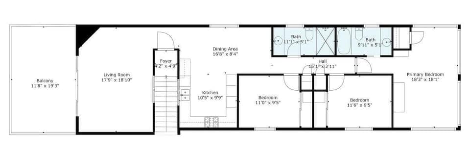 120 31st B Floorplan