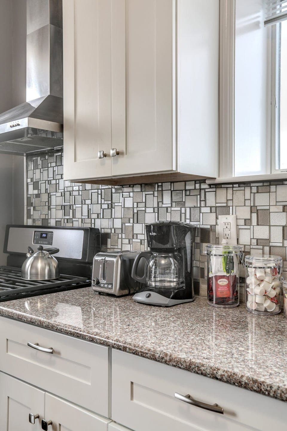 Enjoy your home cooked meal and daily does of coffee