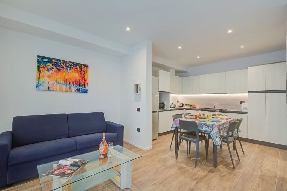 Kitchen and dining area