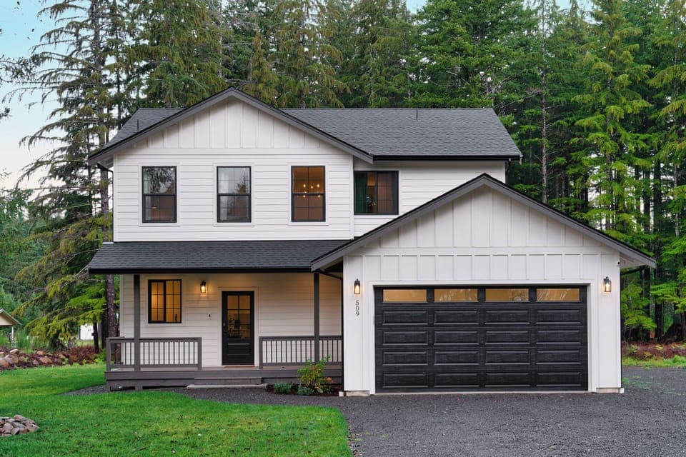 Charming and chic—this modern farmhouse is your cozy, stylish retreat.