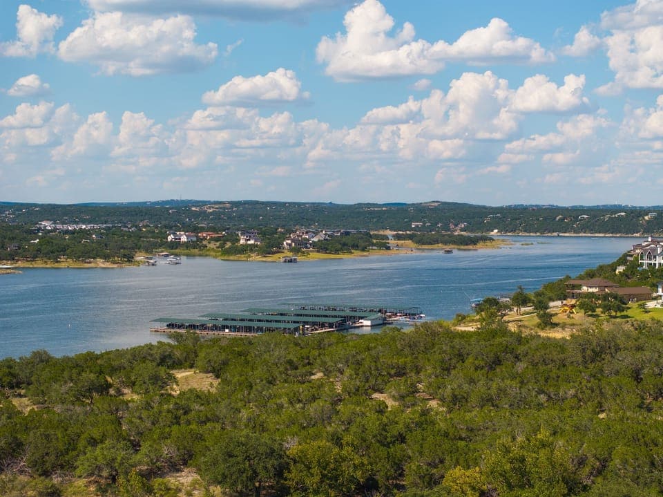Lake Travis is currently 90% full as of August 2025 perfect for boating, swimming, and enjoying those iconic Hill Country sunsets.