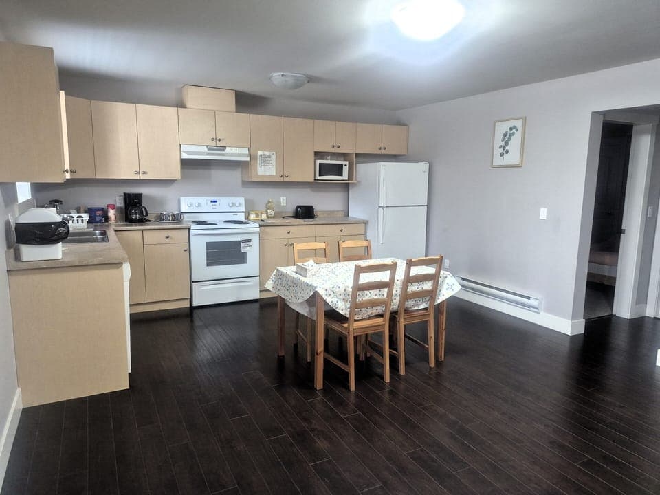 Kitchen and dining room