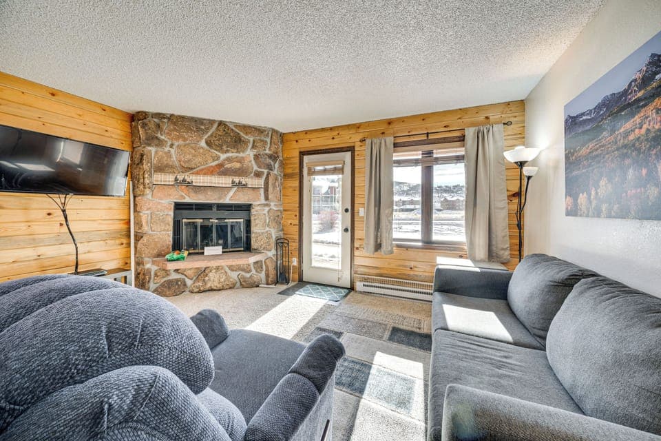 Granby Vacation Rental | Studio | 1BA | 405 Sq Ft | Step-Free Access