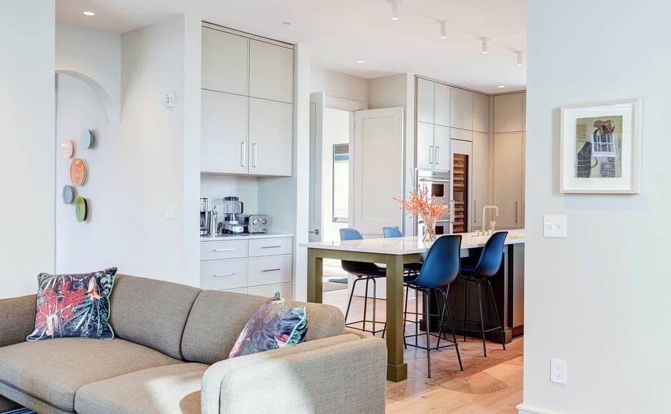Living looking towards Dining