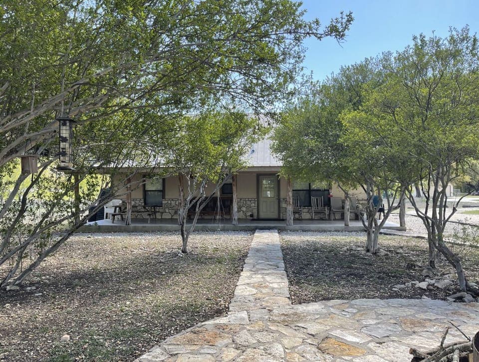 Front porch view of house