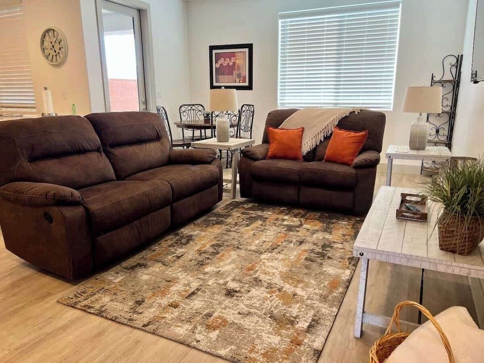 Reclining comfortable couches