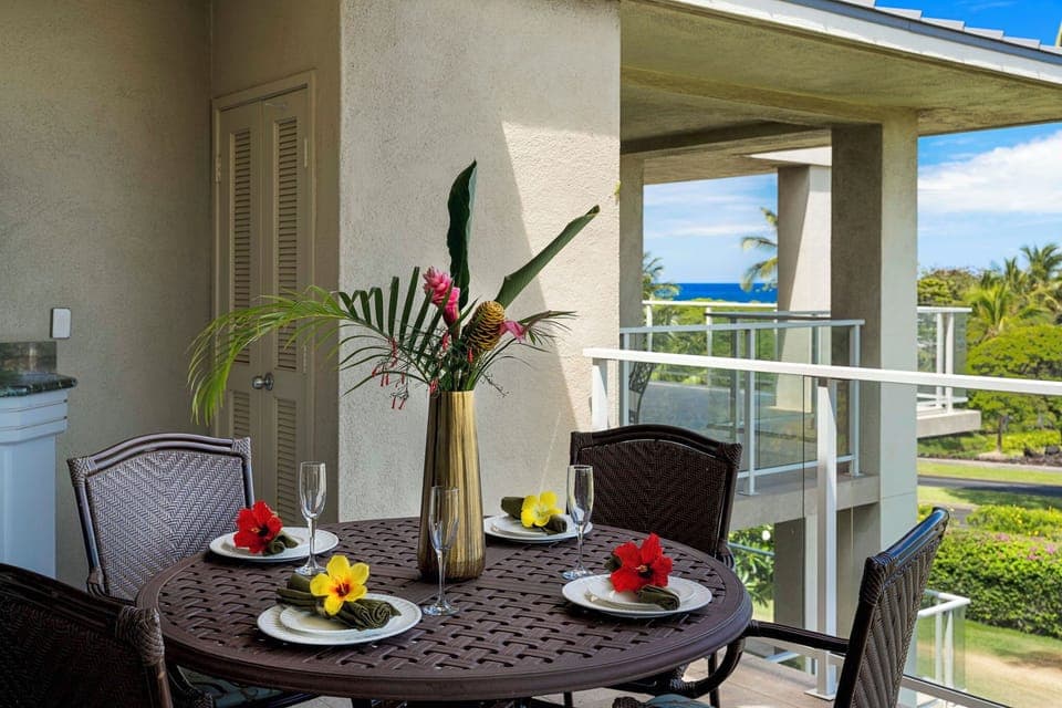 Experience the best of Waikoloa Beach Resort at Vista Waikoloa Condo #A303, a stunning penthouse just steps away from Anaeho'omalu Bay (A-Bay), golf courses, snorkeling, ocean adventures,