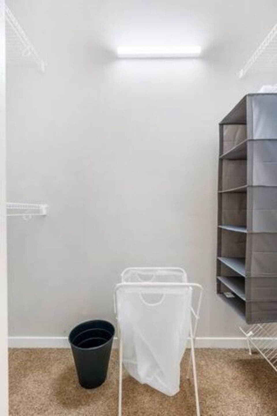Generously-sized closet space, offering plenty of room to store your belongings, keeping the bedroom clutter-free.
