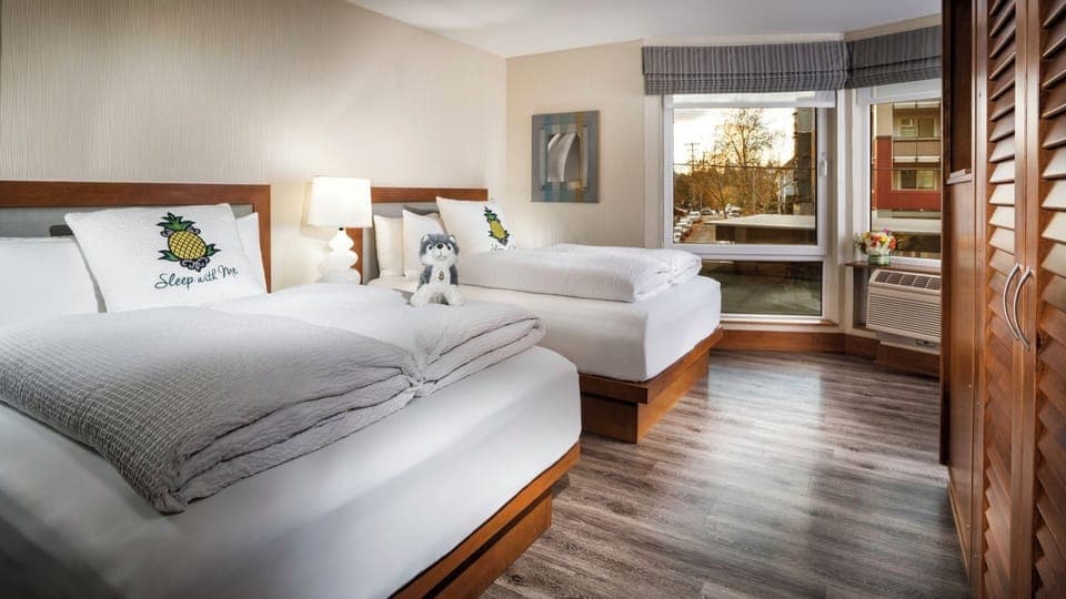 Unit with 2 Queen size beds