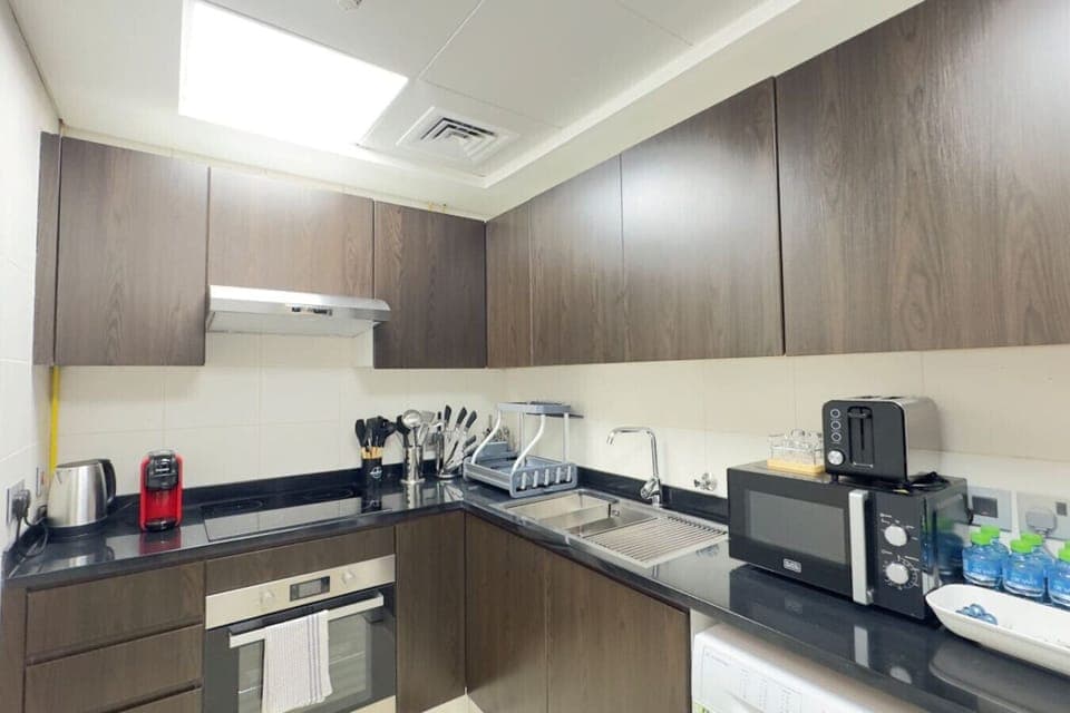 A modern kitchen with everything you need to make every meal a masterpiece.