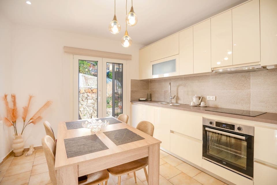Kitchen area within the property