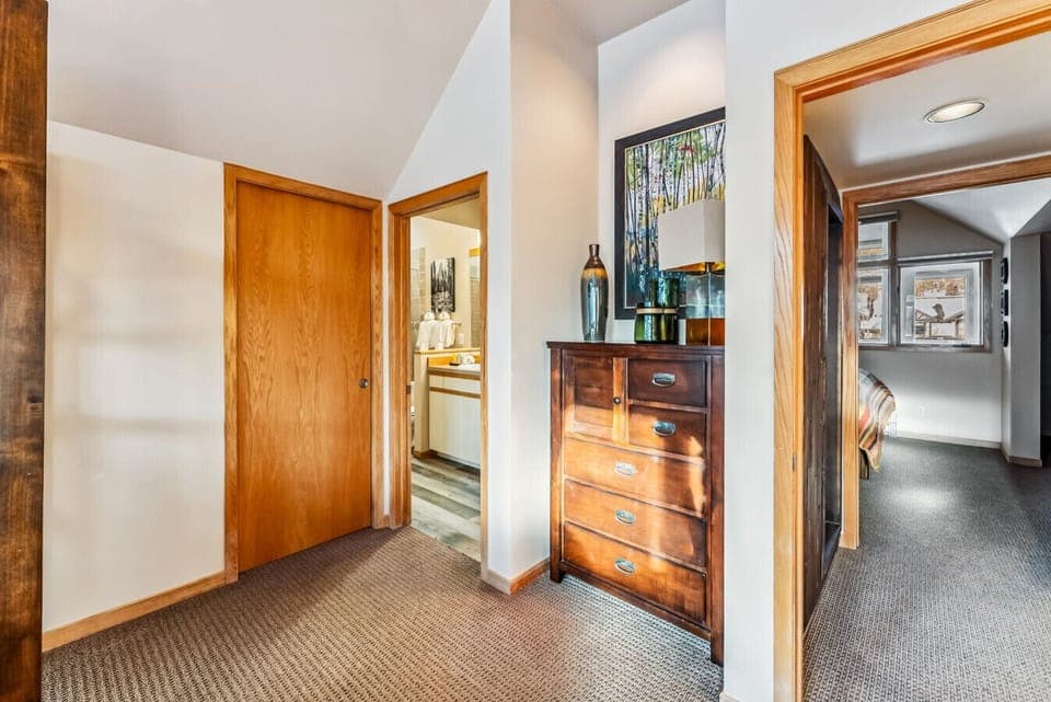 Each room has plenty of storage space!