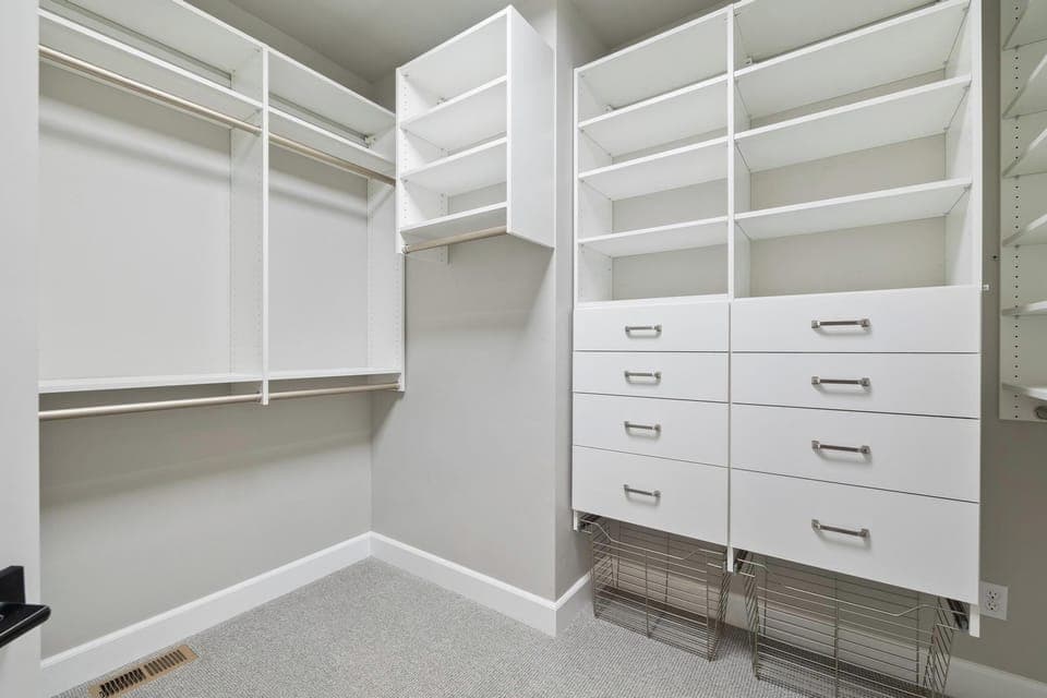 Primary Suite: Large walk in closet (1st Floor)