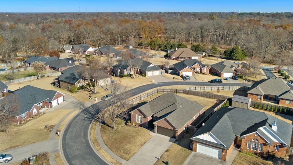 Located in a quiet neighborhood.