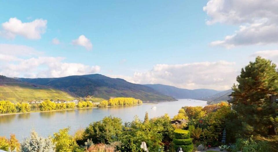 Blick vom Hausgrundstück