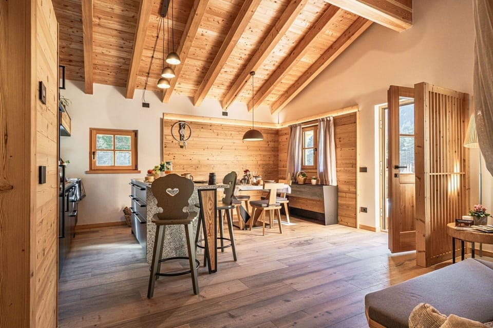 Kitchen, Living Room