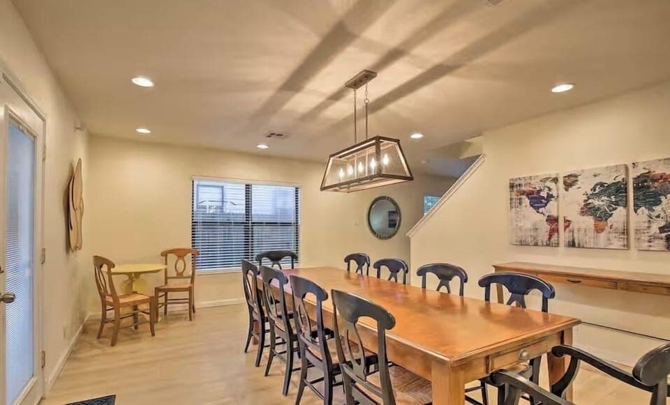 Large Dining room with seating for 12