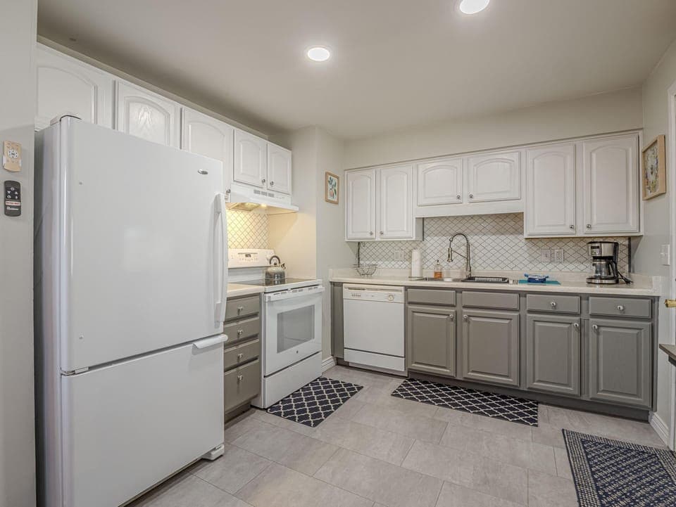 The kitchen is a dream with lots of space and well stocked with all the essentials.