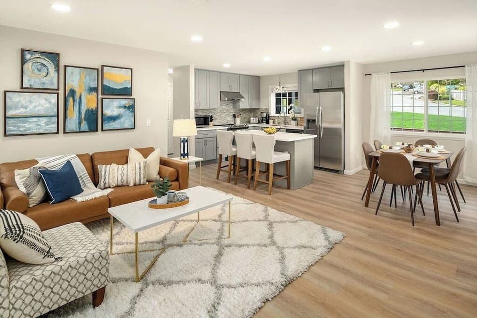 Open design for a great room idea