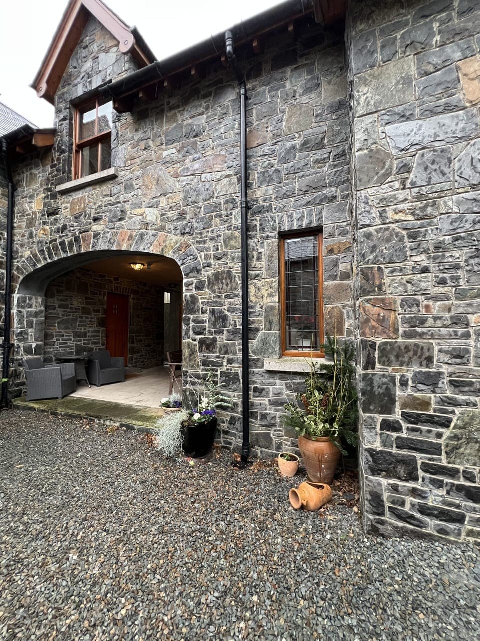 Entrance archway to the Loft 