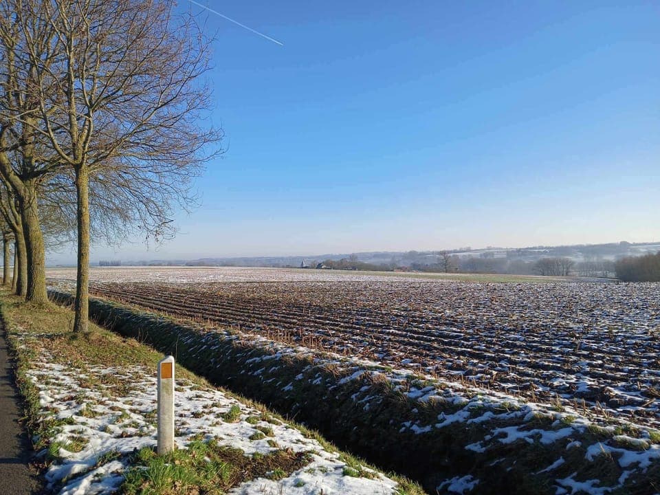 Net buiten het centrum van Brakel.