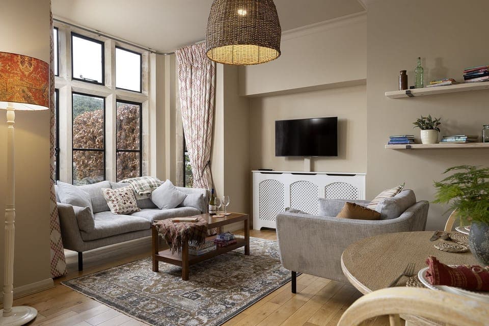 School House Cottage Sitting Area- StayCotswold