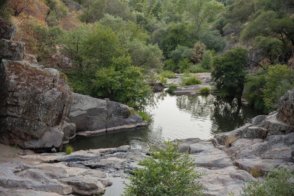 Private 12 ft deep Swimming Hole on year-round creek!